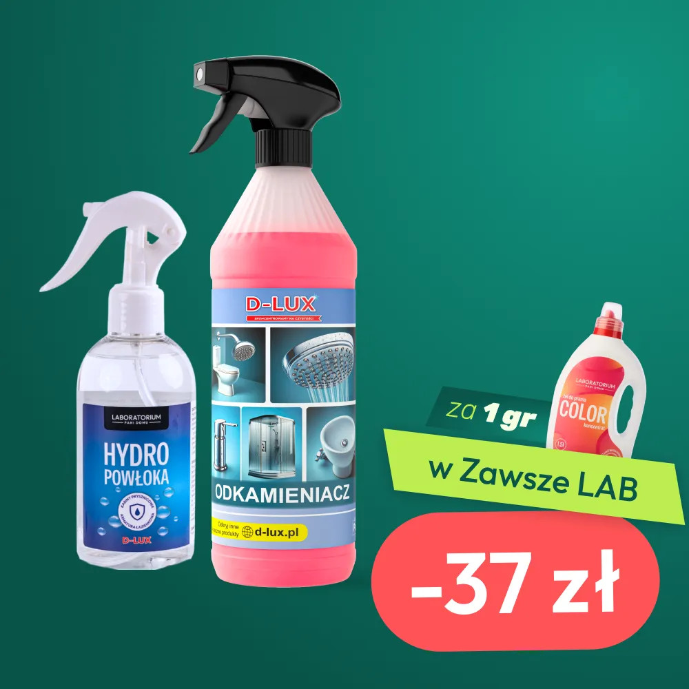 Zestaw D-LUX Odkamieniacz 1L + Powłoka Hydrofobowa 250 ml